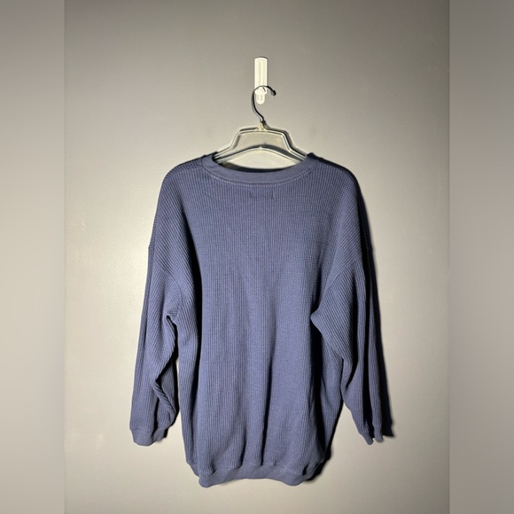 Aerie Waffle Knit Oversized Pullover Sweater Size Small - Picture 2 of 3